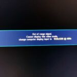 5 Cara Mengatasi Monitor "Input Signal Out of Range"