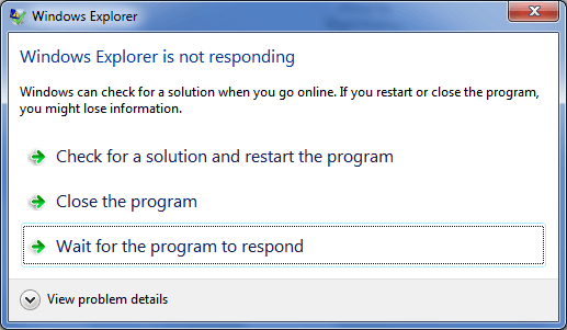 7 Cara Mengatasi Windows Explorer Error / Not Responding